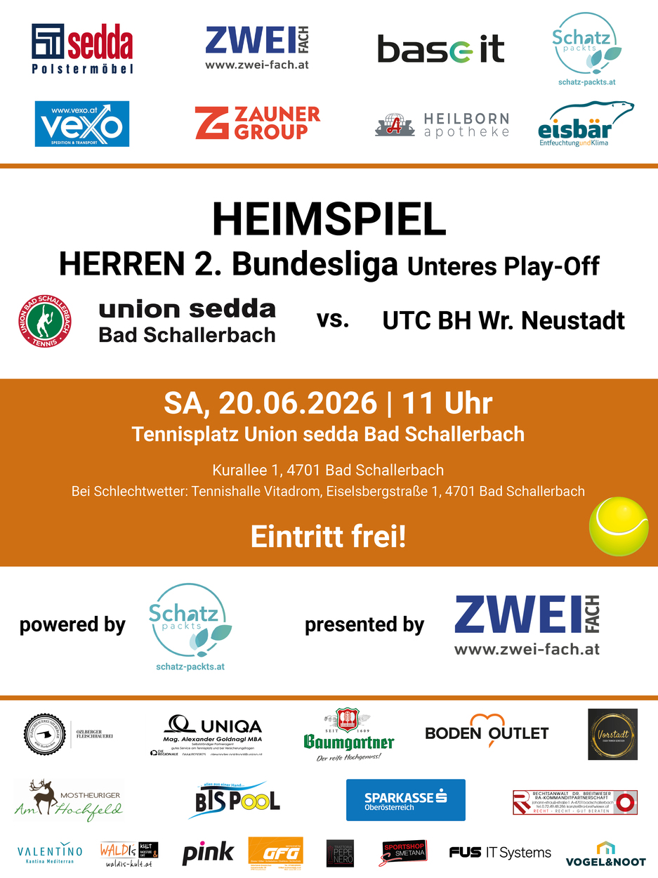 Bundesliga Heimspiel am 20. Juni ab 11 Uhr
